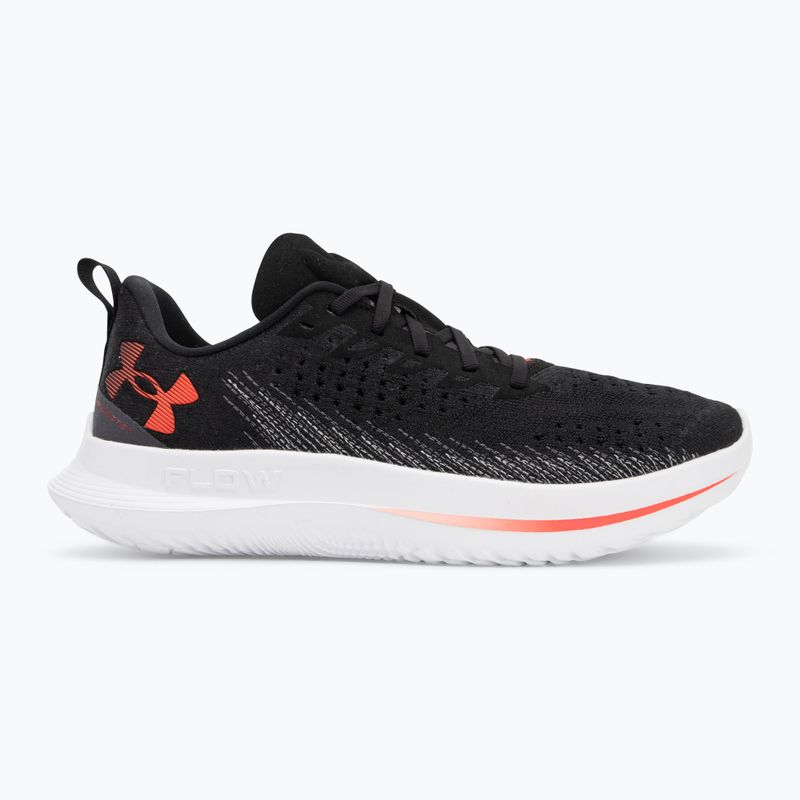 Men's running shoes Under Armour Velociti 4 black/anthracite/ares red 2