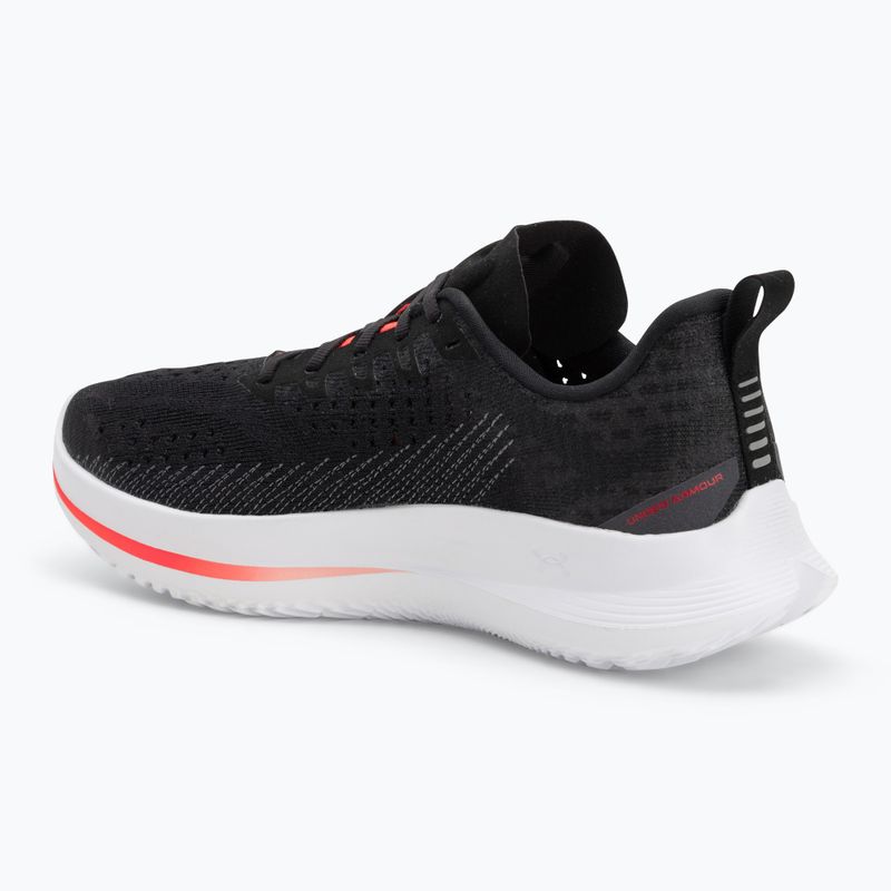 Men's running shoes Under Armour Velociti 4 black/anthracite/ares red 3