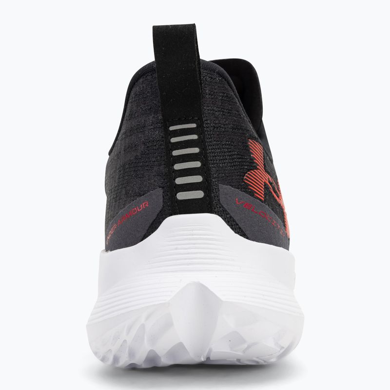 Men's running shoes Under Armour Velociti 4 black/anthracite/ares red 6