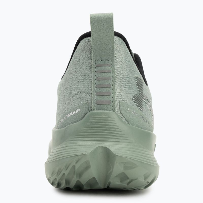 Men's running shoes Under Armour Velociti 4 silica green/silica green/metallic silver 6