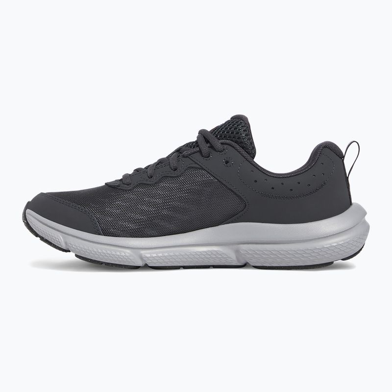 Under Armour Charged Assert 10 men's running shoes anthracite/anthracite/ares red 9