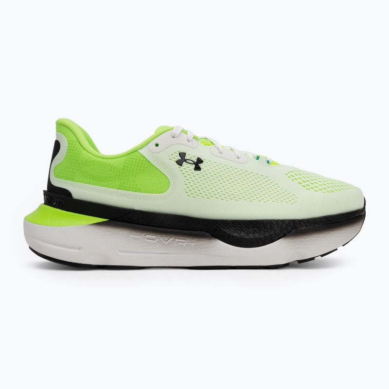 Men's running shoes Under Armour Innfinite Pro 2 white/hyper green/black 2
