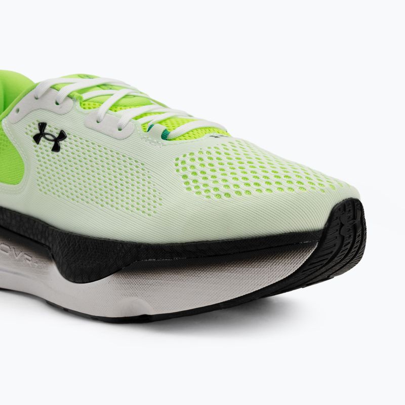 Men's running shoes Under Armour Innfinite Pro 2 white/hyper green/black 7