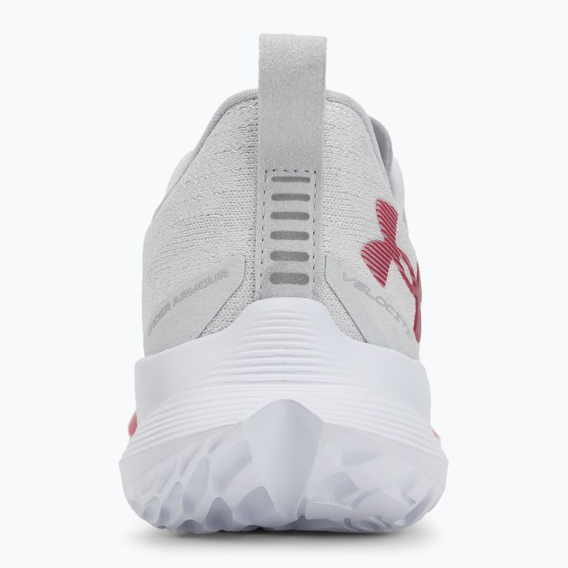 Women's running shoes Under Armour Velociti 4 SE halo gray/mod gray/shaded fuchsia 6
