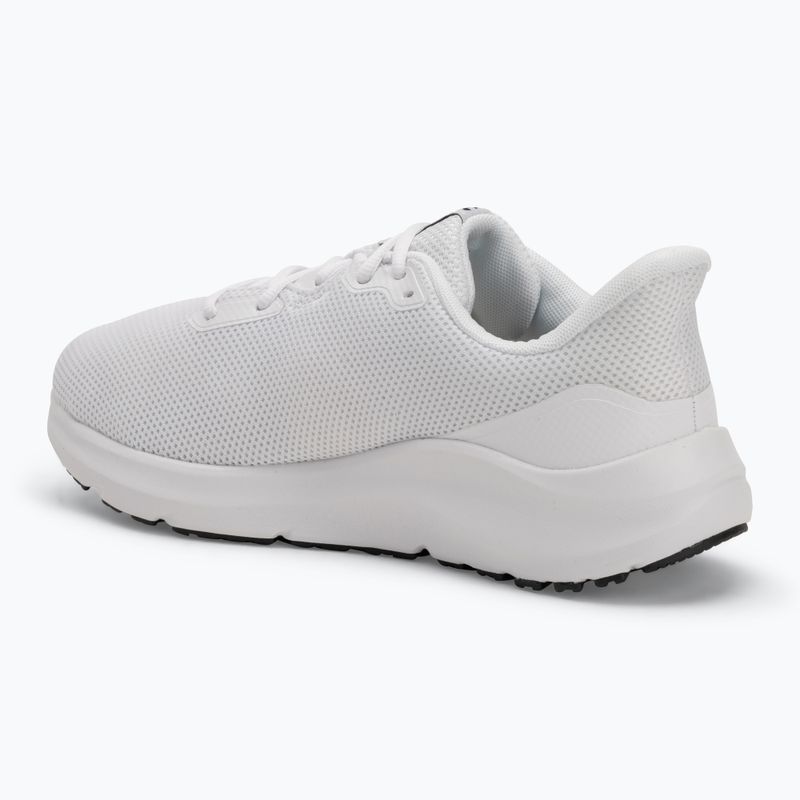 Men's running shoes Under Armour Charged Pursuit 4 white/white/black 3