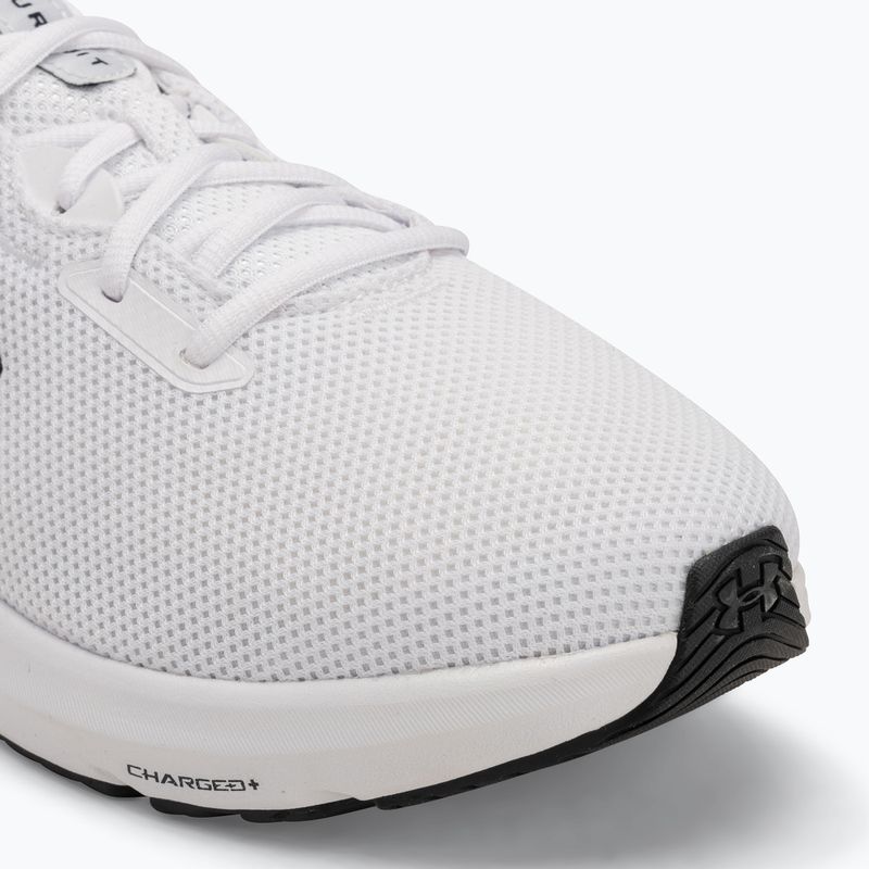Men's running shoes Under Armour Charged Pursuit 4 white/white/black 7