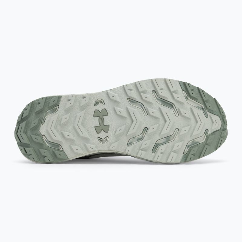 Women's running shoes Under Armour Charged Bandit Trail 3 hydro green/silica green/blush orange 4