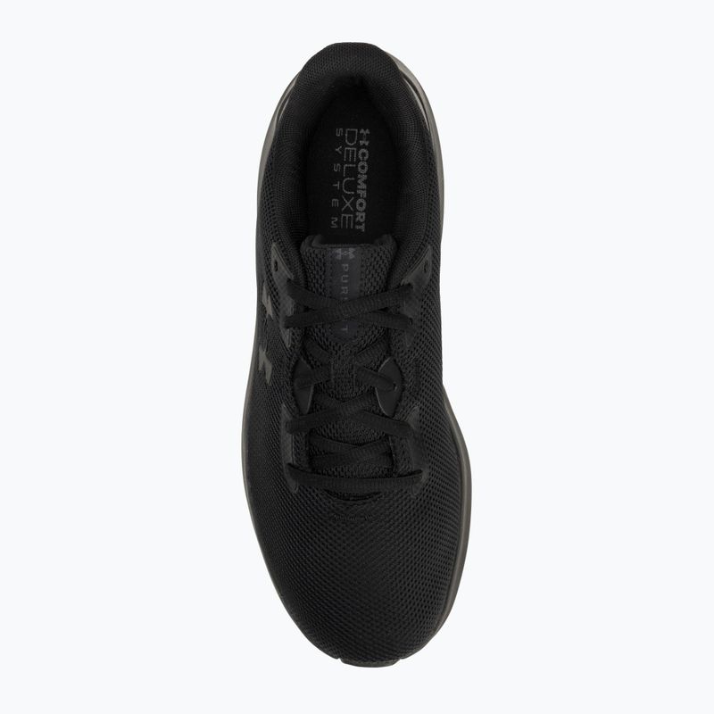 Men's running shoes Under Armour Charged Pursuit 4 black/black/black 5