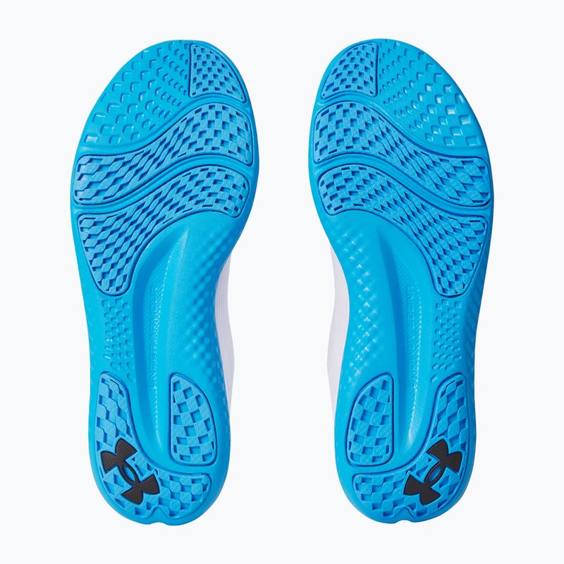 Men's Under Armour Charged Speed Swift white/electric blue/black running shoes 4