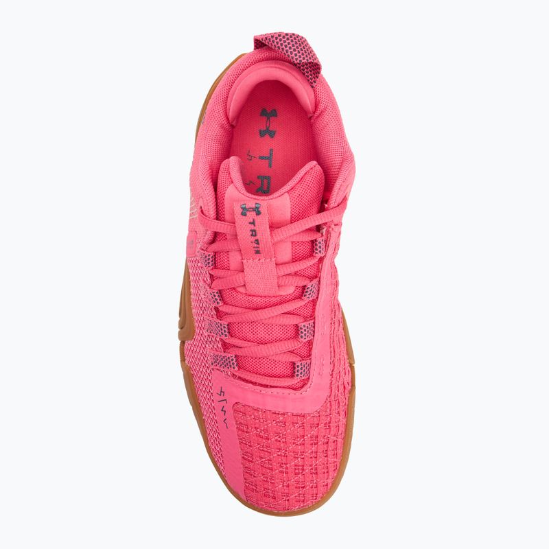 Under Armour TriBase Reign 6 women's training shoes super pink/super pink/downpour gray 5