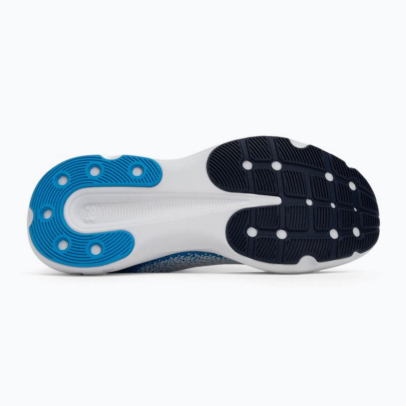 Under Armour Infinite white/electric blue/white men's running shoes 4