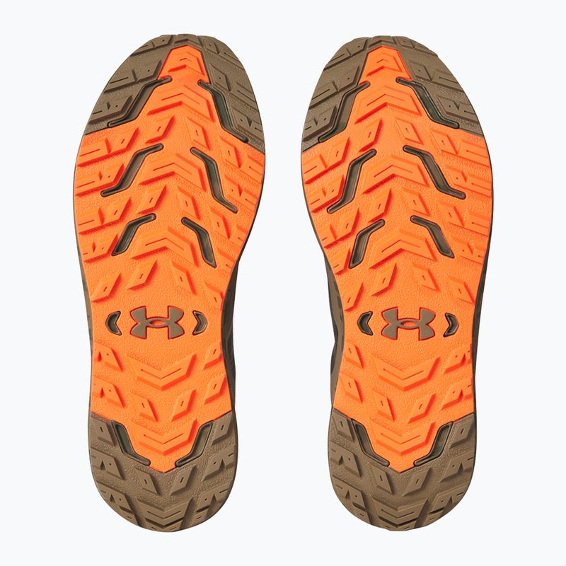 Under Armour Charged Bandit Trail 3 men's running shoes marine from green/bayou/ares red 5