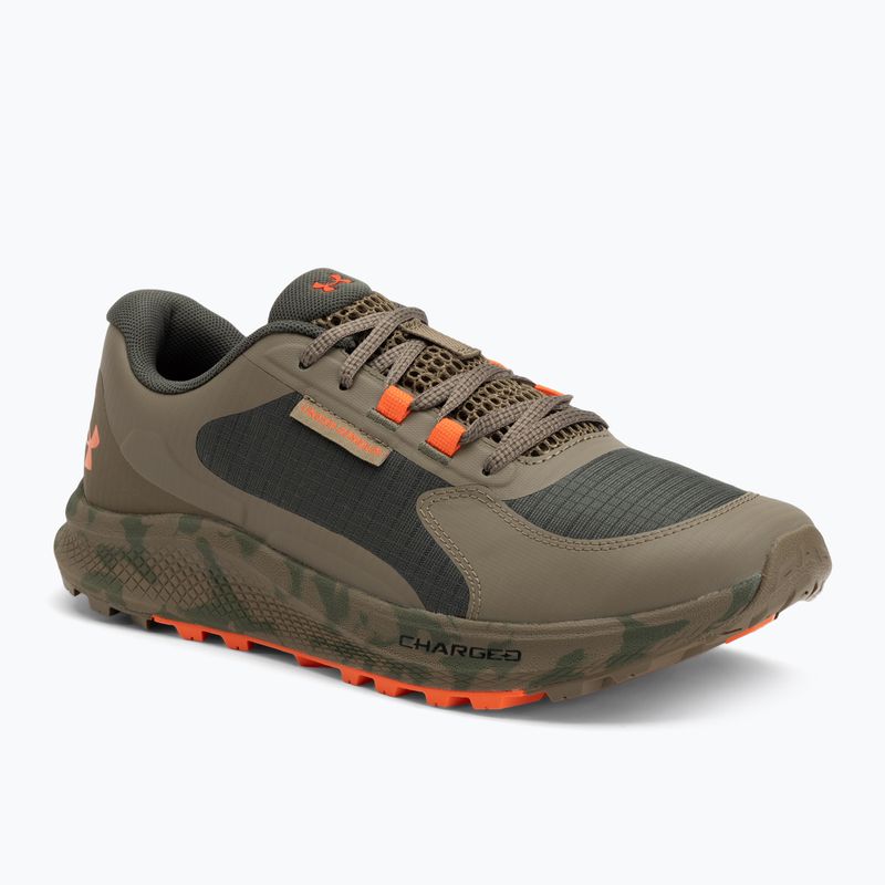 Under Armour Charged Bandit Trail 3 men's running shoes marine from green/bayou/ares red