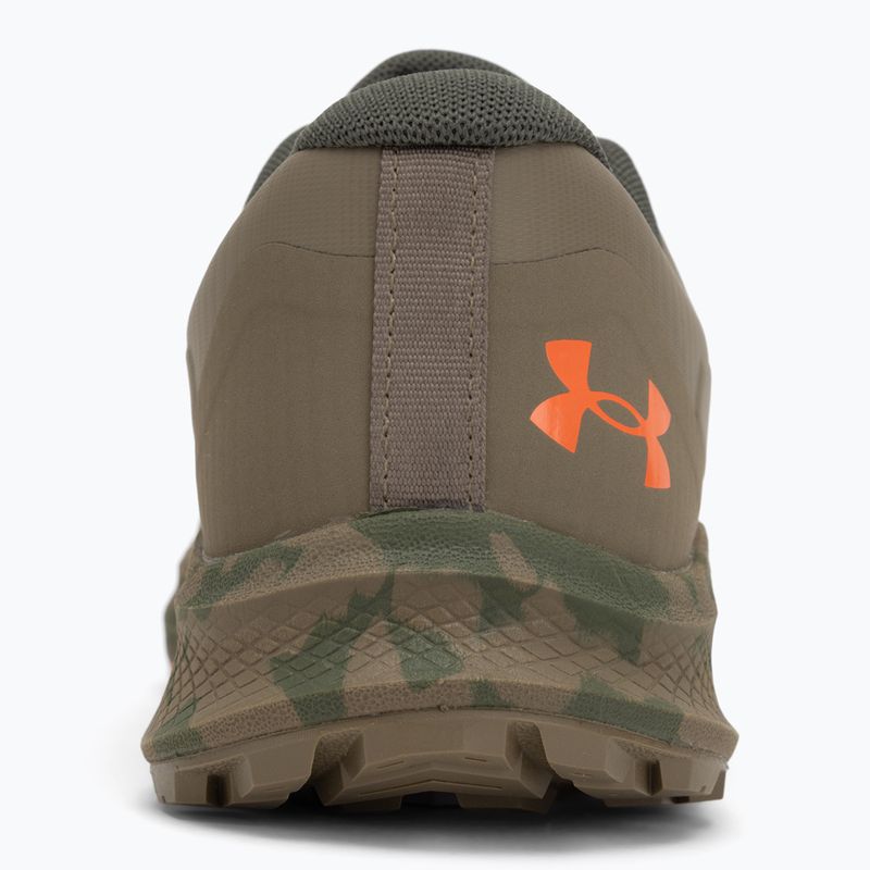 Under Armour Charged Bandit Trail 3 men's running shoes marine from green/bayou/ares red 6