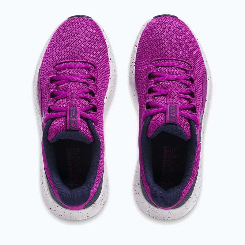 Women's running shoes Under Armour Charged Surge 4 andromeda purple/midnight navy/midnight navy 3