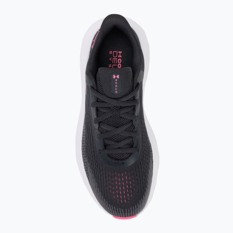 Women's running shoes Under Armour Charged Rogue 5 anthracite/anthracite/aero pink 5
