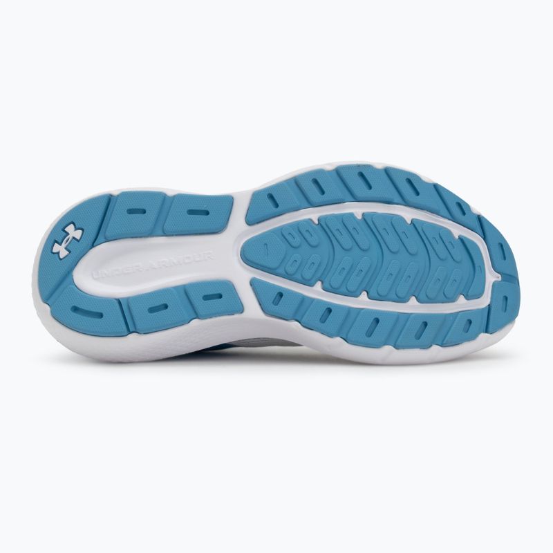 Women's running shoes Under Armour Charged Rogue 5 white/steel 4