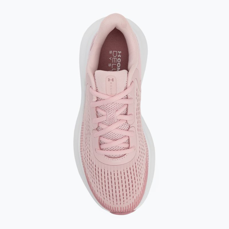 Women's running shoes Under Armour Charged Rogue 5 prime pink/prime pink/pink elixir 5