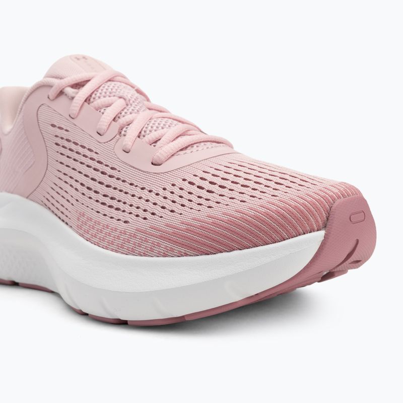 Women's running shoes Under Armour Charged Rogue 5 prime pink/prime pink/pink elixir 7