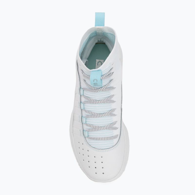 Under Armour CURRY 4 FLOTRO basketball shoes white/stream/metallic silver 5