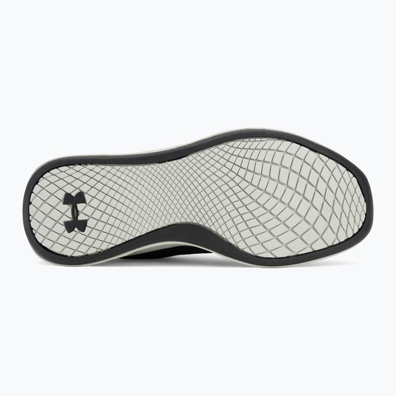 Women's training shoes Under Armour Charged Aurora 2+ black/hydro green/metallic warm silver 4