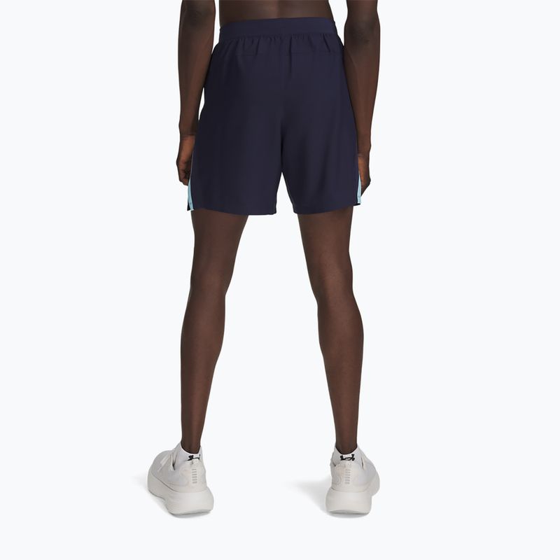 Men's running shorts Under Armour Launch 7" midnight navy / stream / reflective 3