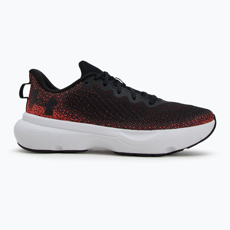 Under Armour Infinite black/ares red/black men's running shoes 2
