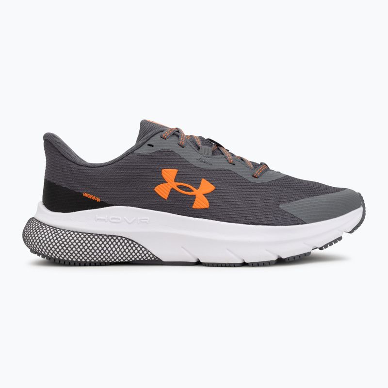 Men's running shoes Under Armour Hovr Turbulence 2 RS castlerock/black/solar orange 2