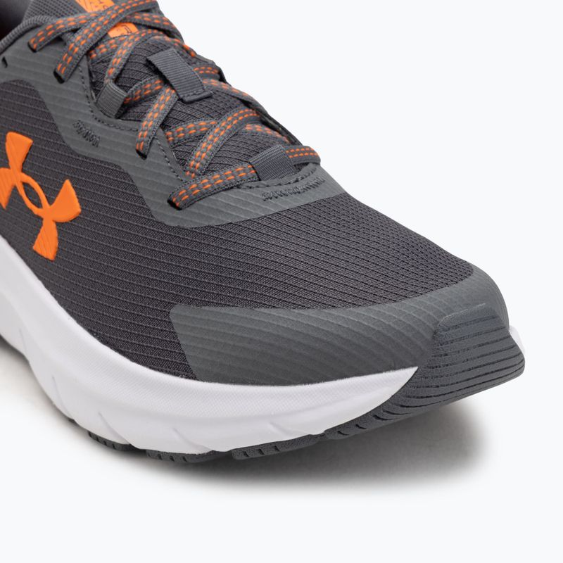 Men's running shoes Under Armour Hovr Turbulence 2 RS castlerock/black/solar orange 7