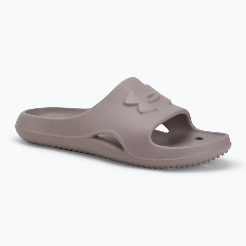 Men's slides Under Armour Locker V Slide gray dawn/gray dawn/gray dawn