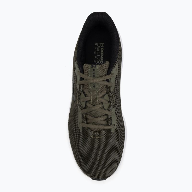 Under Armour Charged Pursuit 4 men's running shoes marine from green/marine from green/black 5