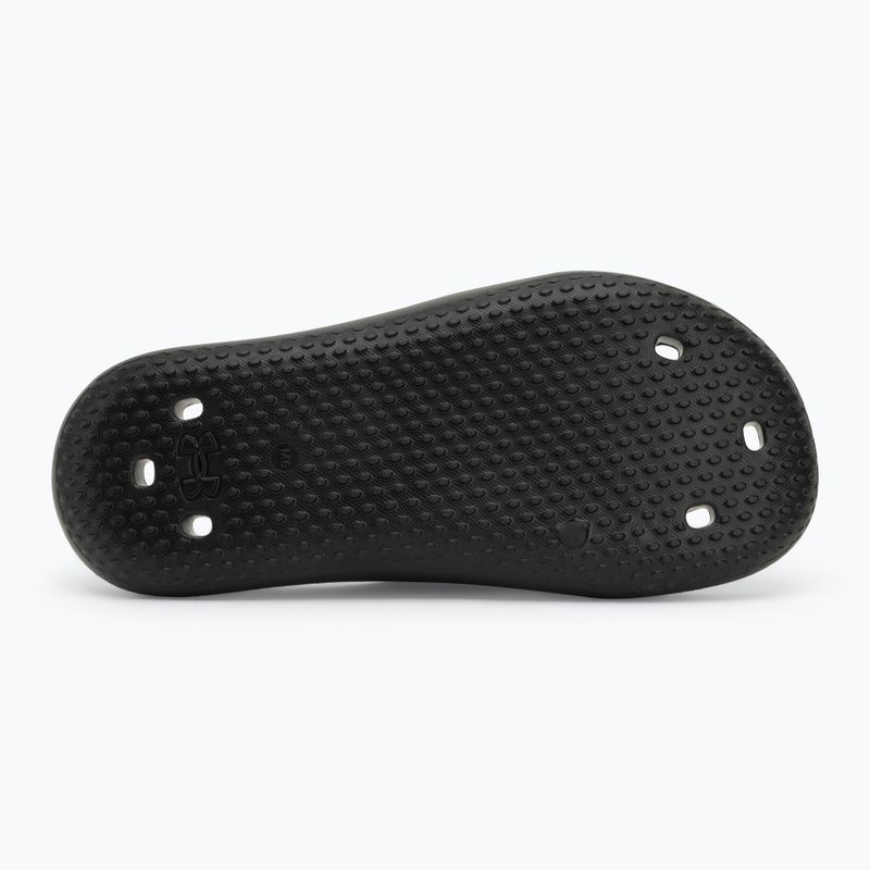 Women's slides Under Armour Locker V Slide black/black/black 4
