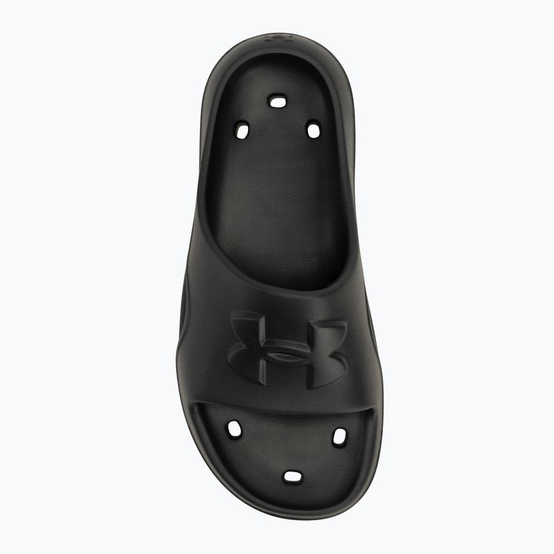 Women's slides Under Armour Locker V Slide black/black/black 5