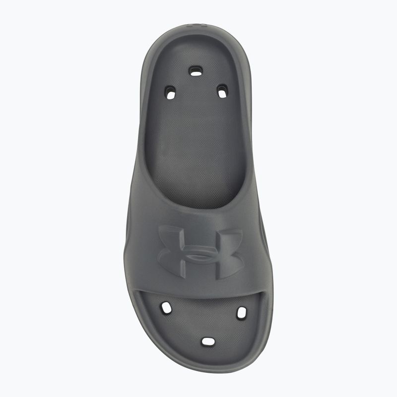 Women's slides Under Armour Locker V Slide castlerock/castlerock/castlerock 5