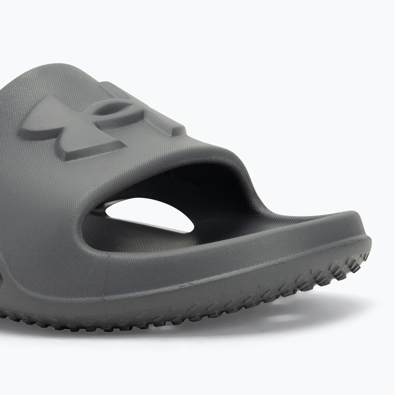 Women's slides Under Armour Locker V Slide castlerock/castlerock/castlerock 7