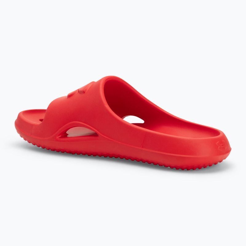 Men's slides Under Armour Locker V Slide red/red/red 3