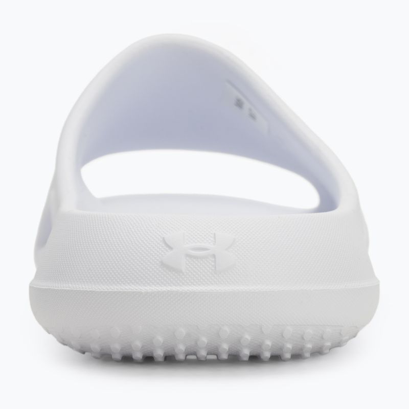 Women's slides Under Armour Locker V Slide white/white/white 6