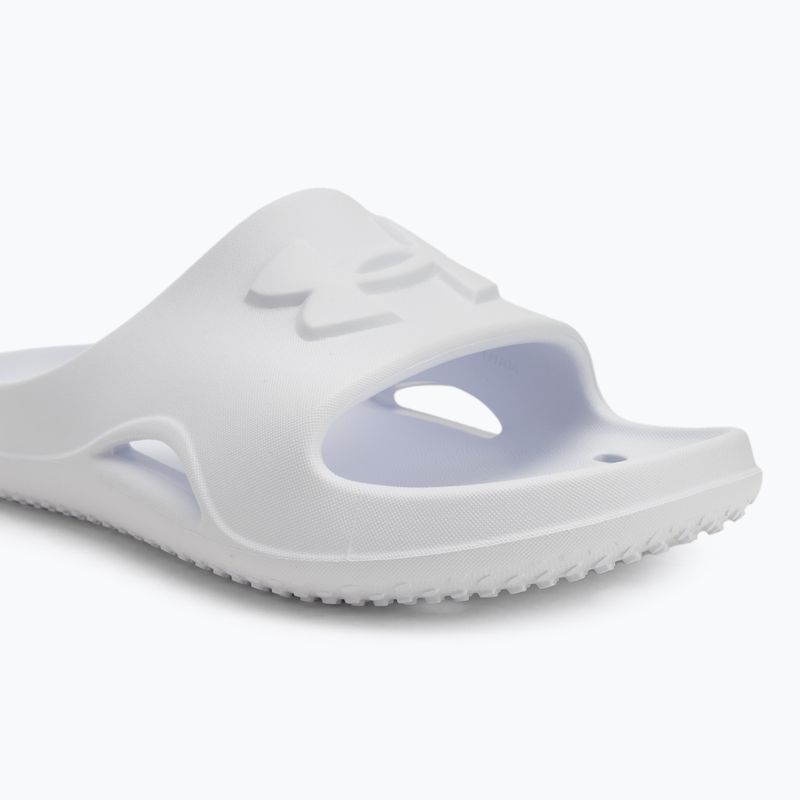 Women's slides Under Armour Locker V Slide white/white/white 7