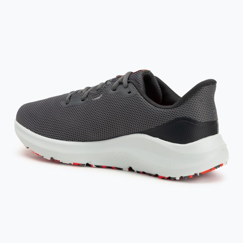 Men's running shoes Under Armour Charged Pursuit 4 castlerock/anthracite/blaze orange 3