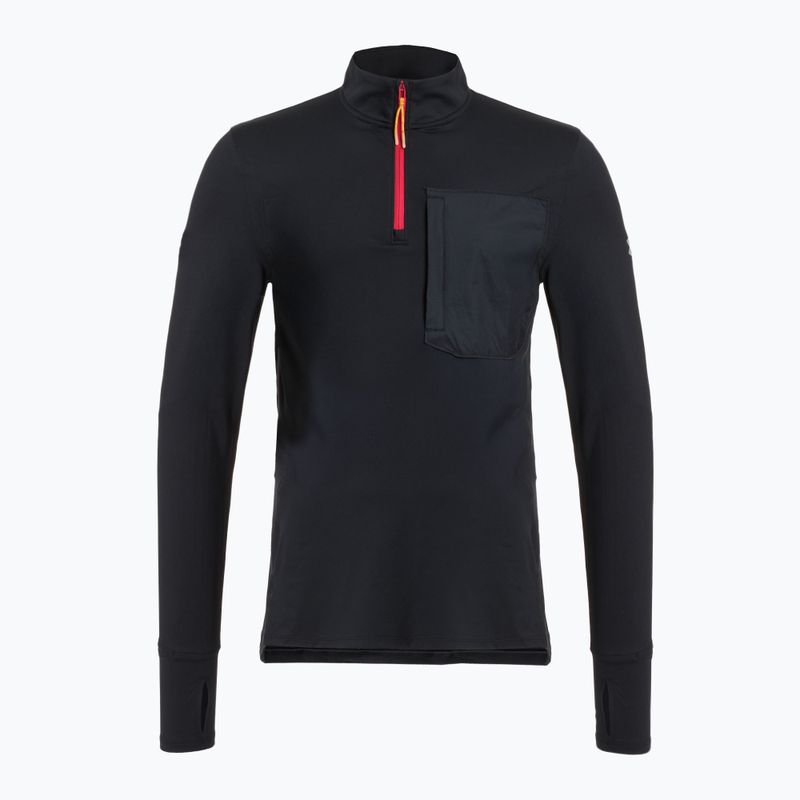 Men's running top Under Armour Trail Run Quarter Zip black/reflective
