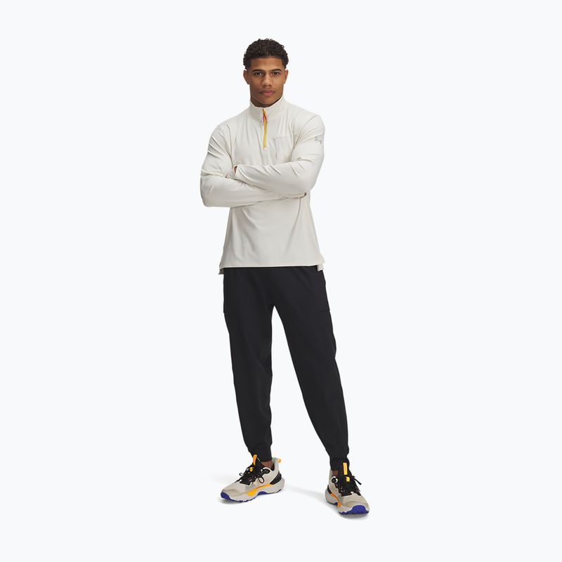 Men's running trousers Under Armour Trail Run black / reflective 2