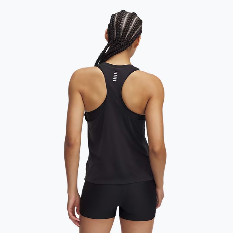 Women's running tank top Under Armour Launch Camo Singlet black/reflective 2