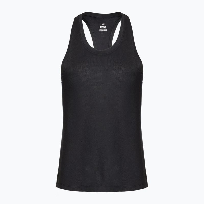 Women's running tank top Under Armour Launch Camo Singlet black/reflective 4
