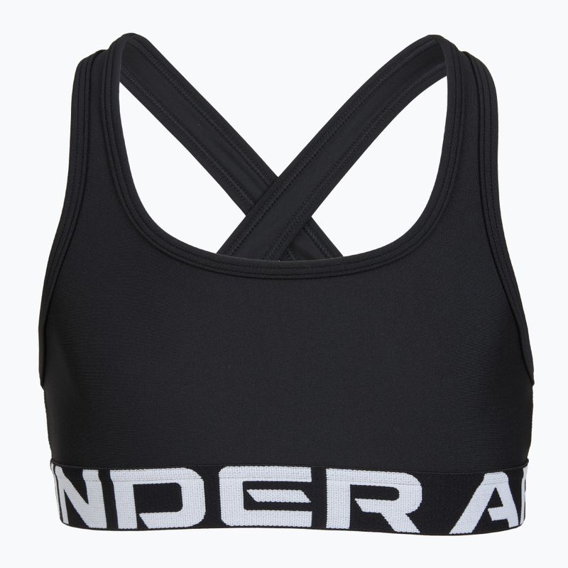 Children's training bra Under Armour Crossback black