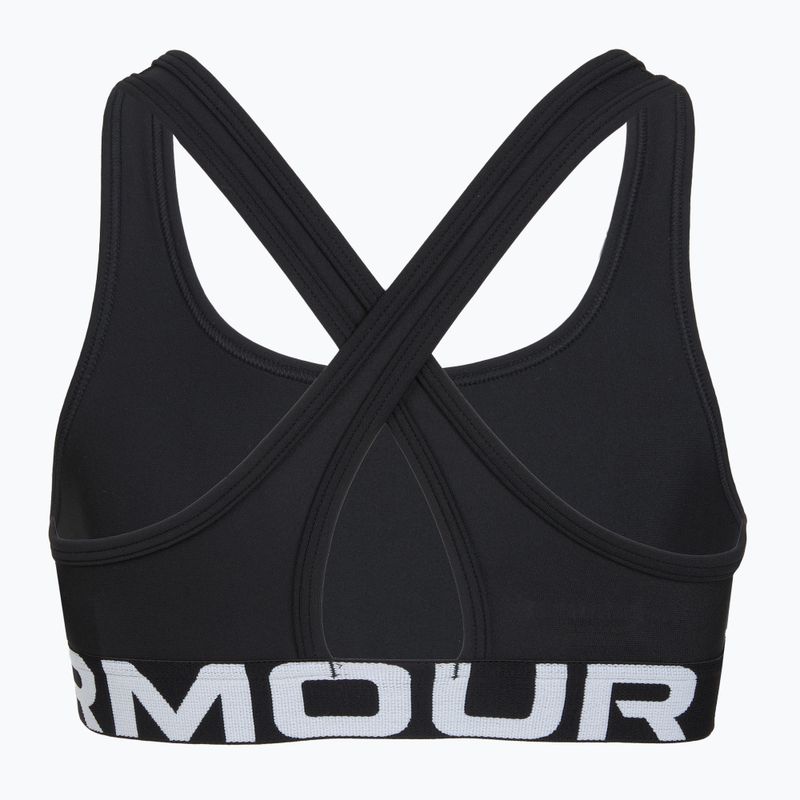 Children's training bra Under Armour Crossback black 2