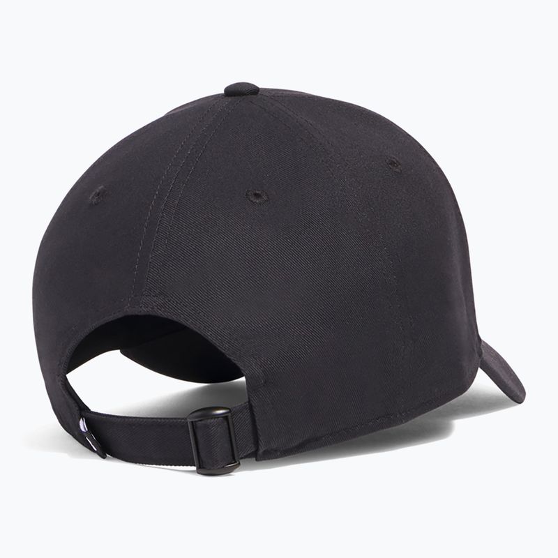 Under Armour Sportstyle Metal Adjustable black/silver men's baseball cap 2