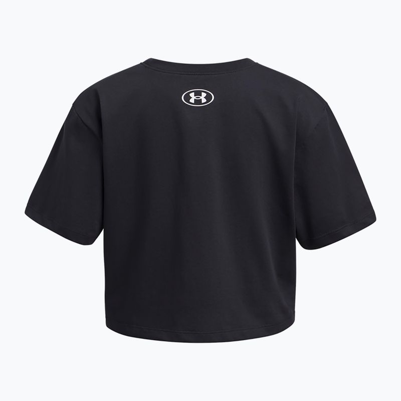 Children's T-shirt Under Armour Rival black 2