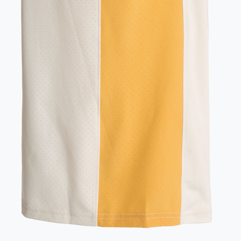 Men's running T-shirt Under Armour Trail Run Zip stone/noble gold/reflective 4