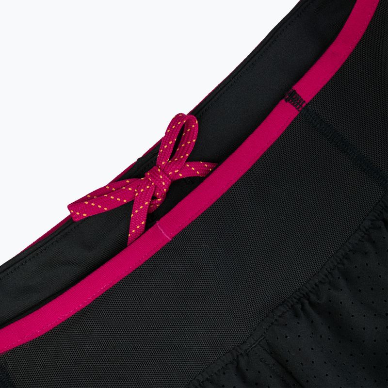 Men's running shorts Under Armour Trail Run Launch black / reflective 8