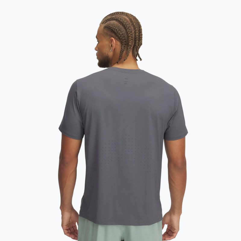 Men's running T-shirt Under Armour Launch Elite castlerock/reflective 2